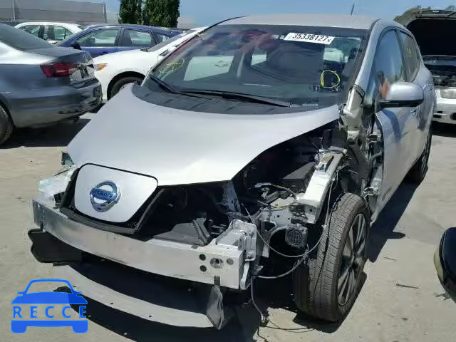 2016 NISSAN LEAF 1N4BZ0CP4GC312022 зображення 1