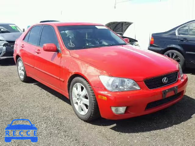 2002 LEXUS IS JTHBD192620037627 image 0