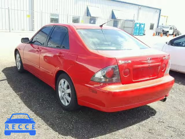 2002 LEXUS IS JTHBD192620037627 image 2