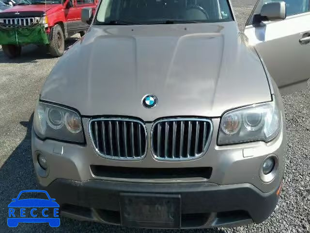 2008 BMW X3 WBXPC73448WE52125 зображення 6