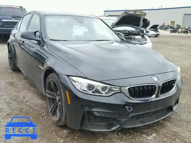 2015 BMW M3 WBS3C9C53FP804849 image 0
