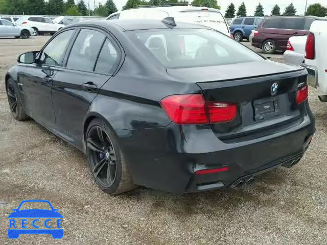 2015 BMW M3 WBS3C9C53FP804849 image 2