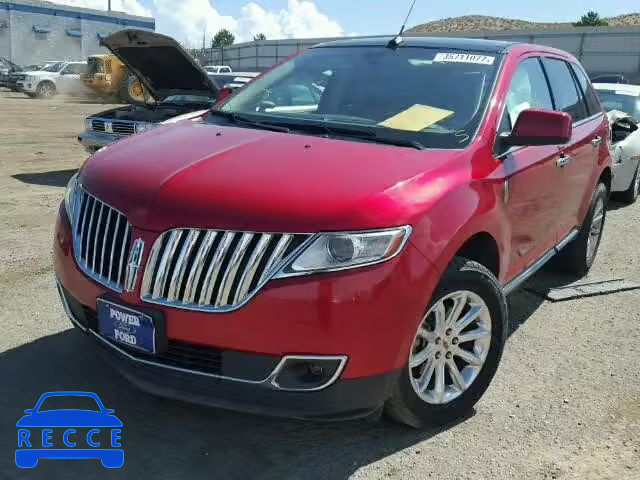 2011 LINCOLN MKX 2LMDJ6JK4BBJ12254 Bild 1