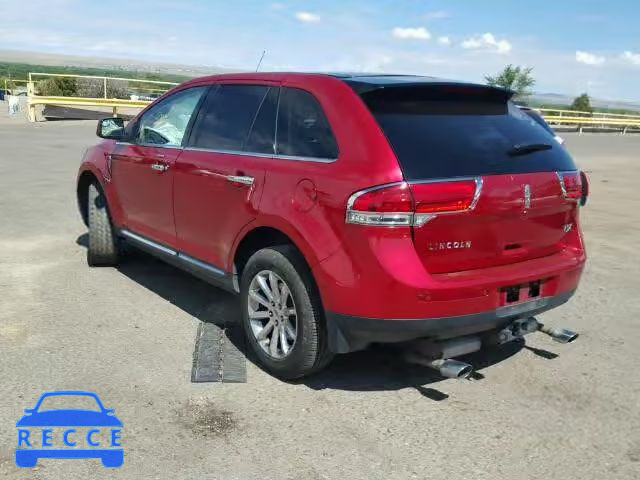 2011 LINCOLN MKX 2LMDJ6JK4BBJ12254 image 2