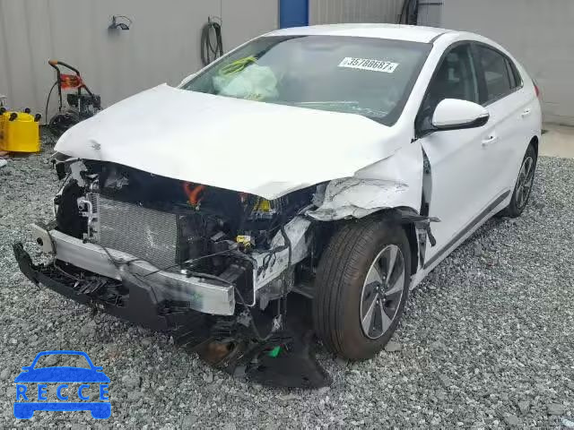 2017 HYUNDAI IONIQ KMHC75LC1HU028885 image 1