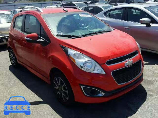 2014 CHEVROLET SPARK 2LT KL8CF6S97EC566441 image 0