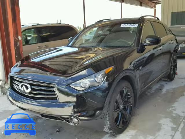 2016 INFINITI QX70 JN8CS1MU7GM130102 image 1