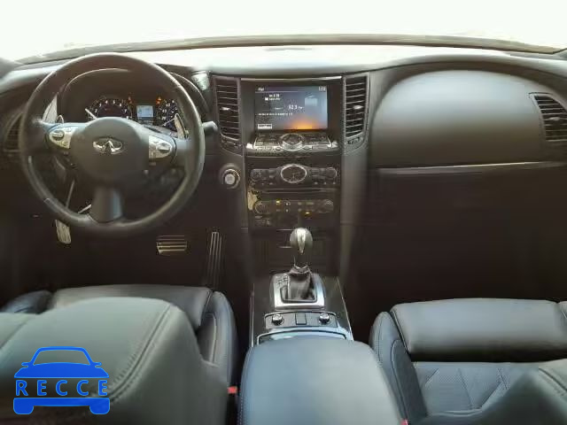 2016 INFINITI QX70 JN8CS1MU7GM130102 image 8