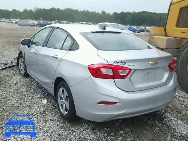 2017 CHEVROLET CRUZE 1G1BC5SMXH7104701 image 2