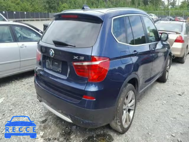 2011 BMW X3 5UXWX7C50BL733767 зображення 3