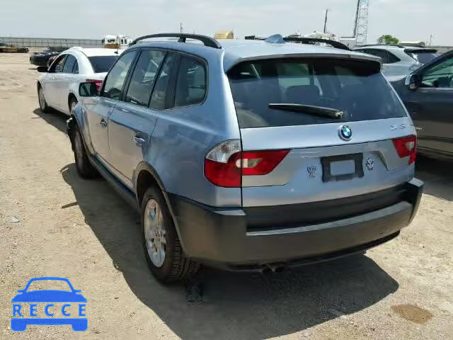 2005 BMW X3 WBXPA73435WC49406 image 2