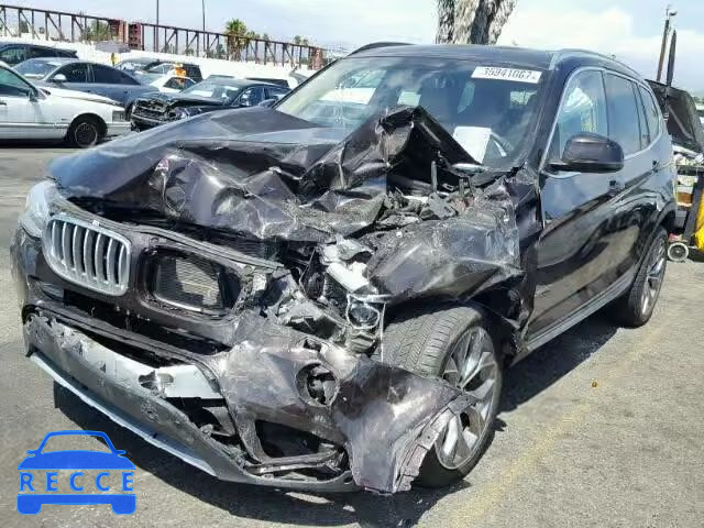 2016 BMW X3 5UXWX7C57G0R17760 image 1