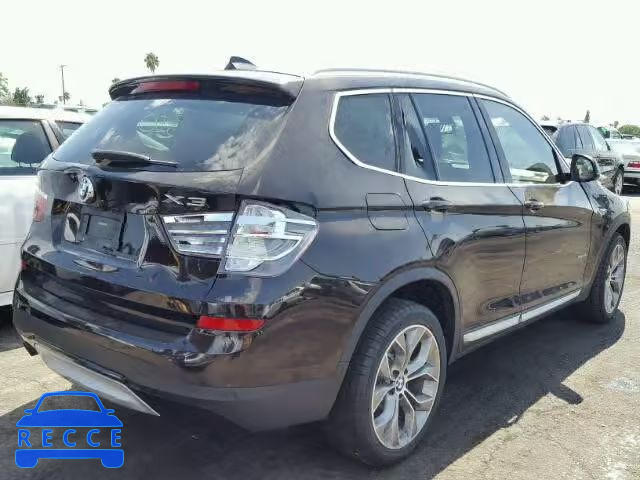 2016 BMW X3 5UXWX7C57G0R17760 image 3