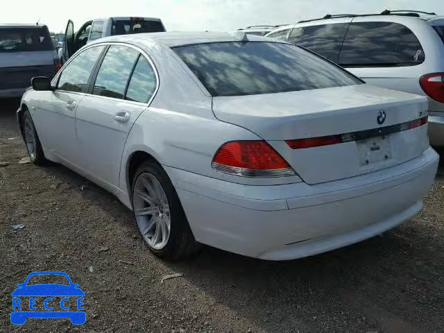 2004 BMW 745 WBAGL63424DP70817 зображення 2