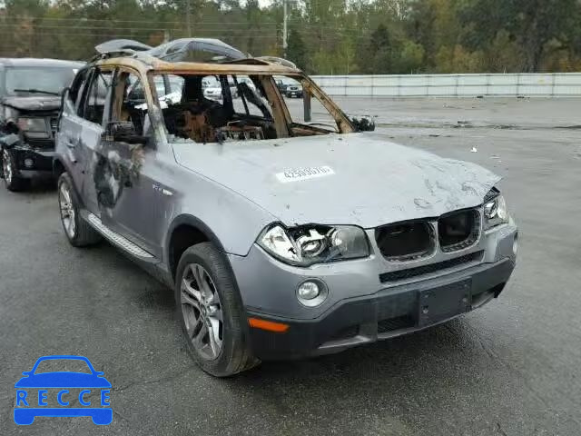 2008 BMW X3 WBXPC93418WJ07885 image 0