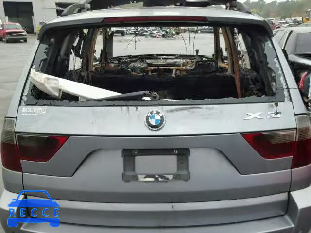 2008 BMW X3 WBXPC93418WJ07885 image 9