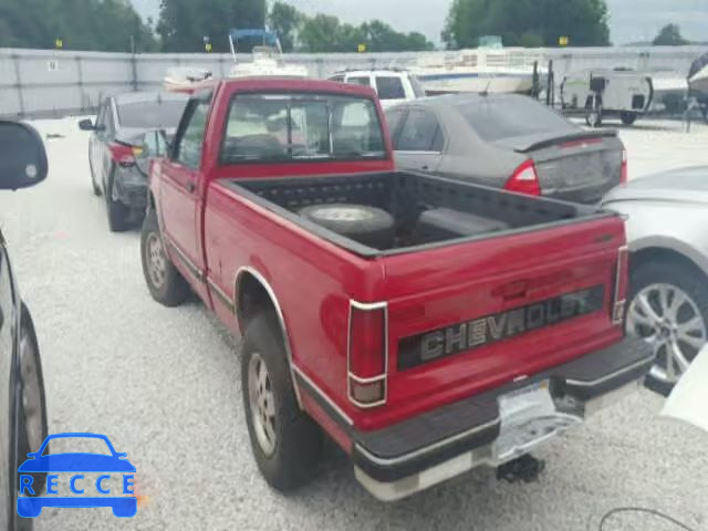 1992 CHEVROLET S TRUCK 1GCCT14Z8N8107731 зображення 2