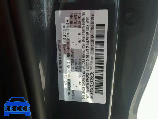 2013 MAZDA 5 JM1CW2CL6D0153033 image 9