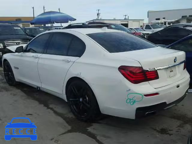 2015 BMW 740I WBAYA6C59FD826824 image 2