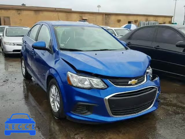 2017 CHEVROLET SONIC 1G1JD5SH8H4105763 зображення 0