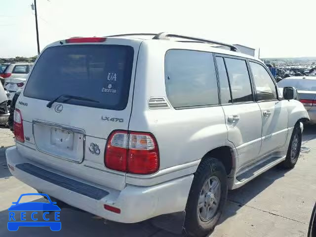 2002 LEXUS LX 470 JTJHT00W023514301 image 3