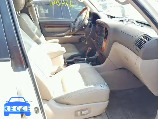 2002 LEXUS LX 470 JTJHT00W023514301 image 4