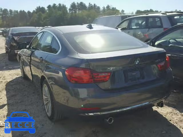 2015 BMW 435XI GRAN WBA4B3C58FGV48118 зображення 2