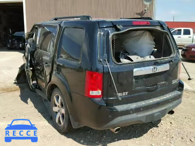 2015 HONDA PILOT TOUR 5FNYF4H97FB046074 image 2