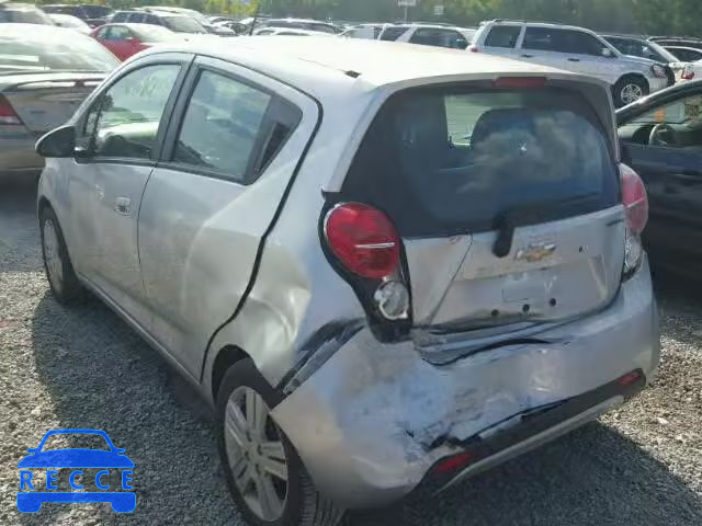 2014 CHEVROLET SPARK KL8CD6S93EC532583 image 2