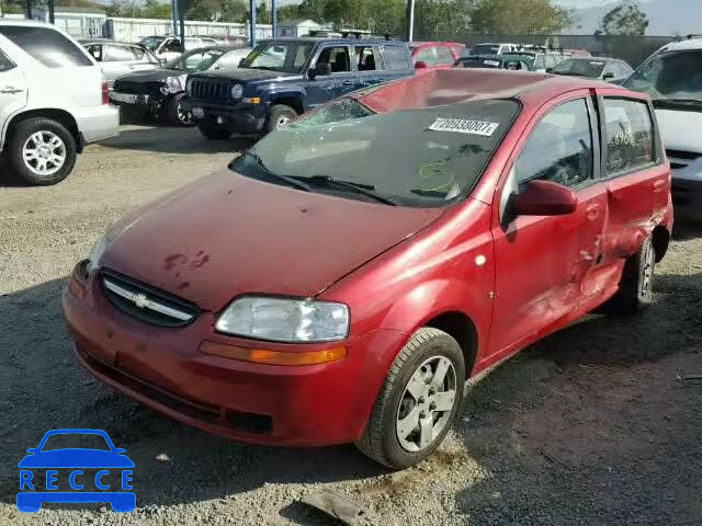 2008 CHEVROLET AVEO KL1TD666X8B258842 image 1