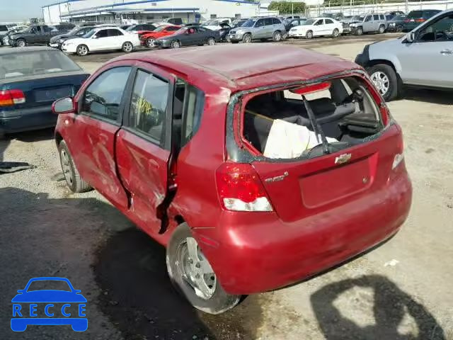 2008 CHEVROLET AVEO KL1TD666X8B258842 image 2