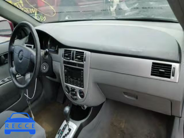 2004 SUZUKI FORENZA KL5JD52Z44K010614 image 8