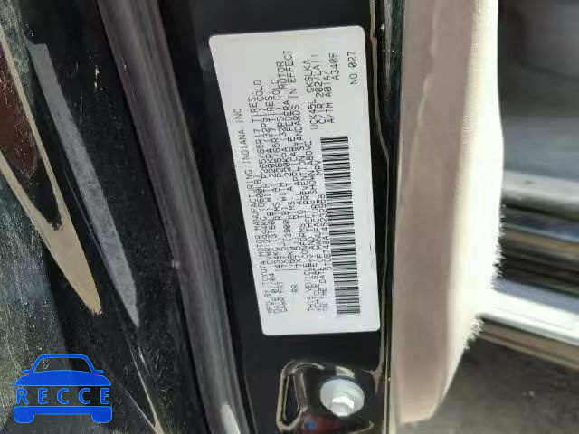 2004 TOYOTA SEQUOIA 5TDBT48A14S232968 image 9