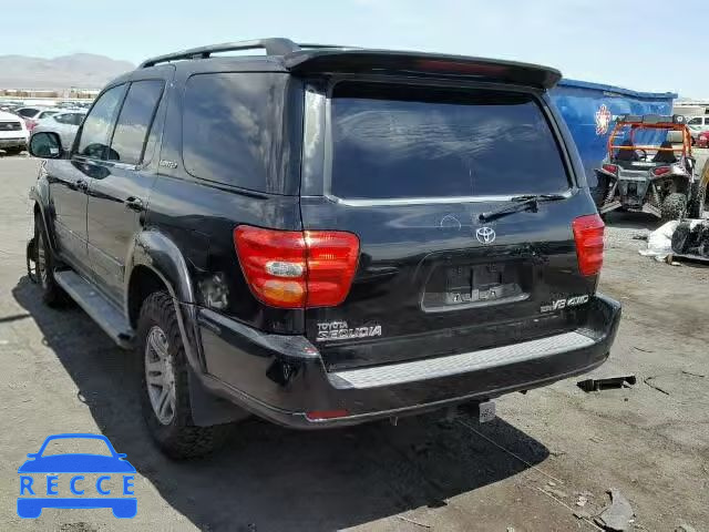 2004 TOYOTA SEQUOIA 5TDBT48A14S232968 зображення 2