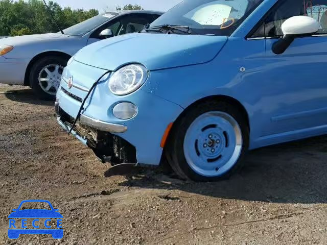 2015 FIAT 500 LOUNGE 3C3CFFCR0FT571013 image 8