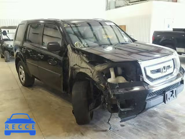 2010 HONDA PILOT LX 5FNYF3H24AB003477 image 0