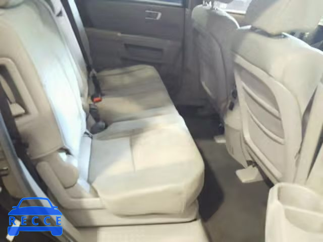 2010 HONDA PILOT LX 5FNYF3H24AB003477 image 5