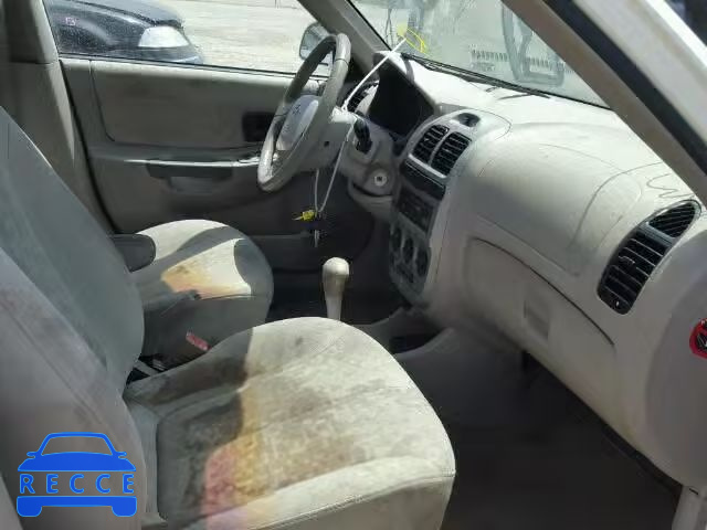 2003 HYUNDAI ACCENT KMHCG45C03U482545 image 4