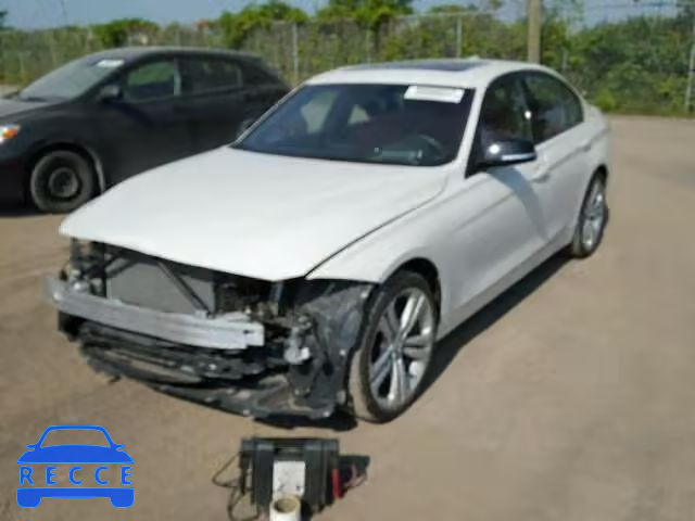 2014 BMW 328 WBA3B3G52ENR85239 зображення 1