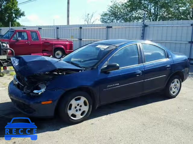 2001 DODGE NEON 1B3ES46C61D249293 image 1