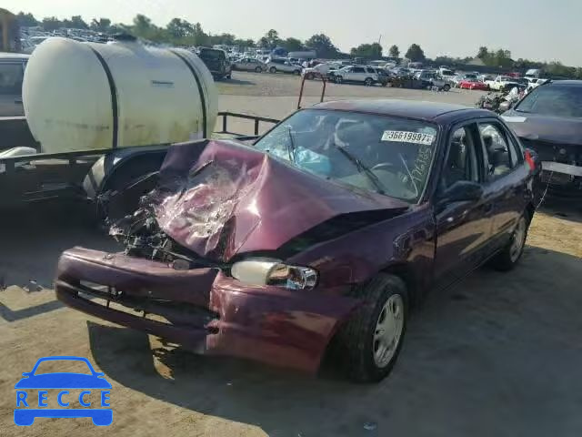 1998 CHEVROLET GEO PRIZM 1Y1SK5286WZ426696 image 1