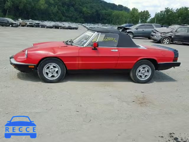 1983 ALFA ROMEO SPIDER VEL ZARBA541XD1016038 image 8