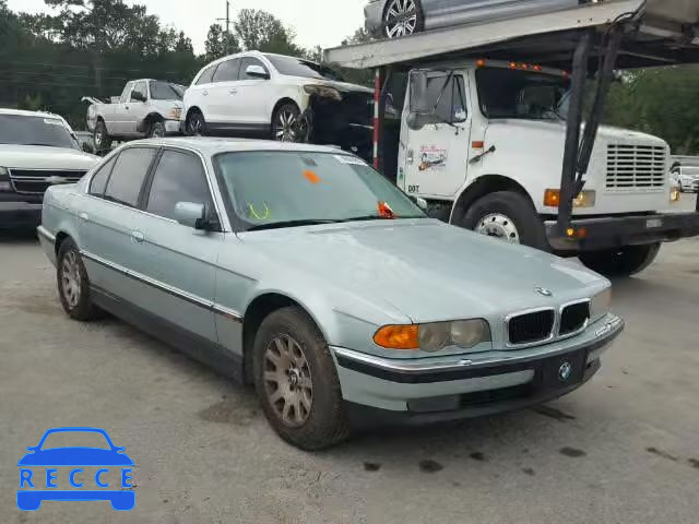 2000 BMW 740I AUTOMATIC WBAGG8340YDN78625 зображення 0