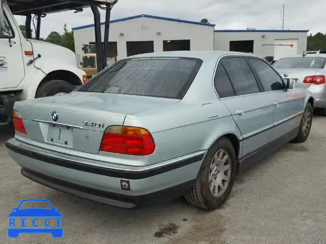 2000 BMW 740I AUTOMATIC WBAGG8340YDN78625 image 3
