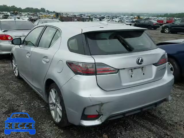 2014 LEXUS CT JTHKD5BHXE2200407 зображення 2