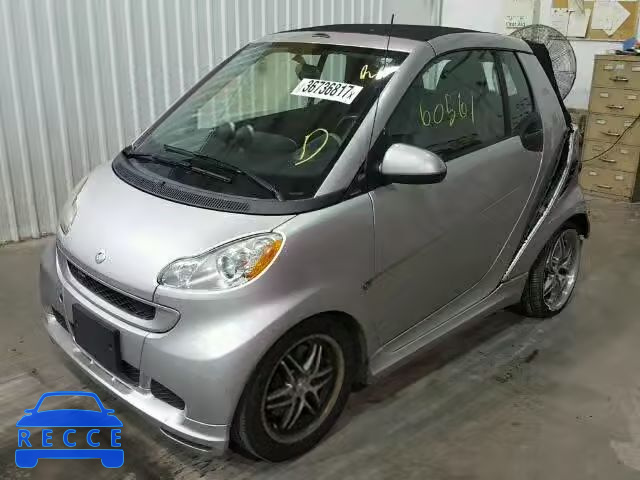 2009 SMART FORTWO WMEEK31X19K278809 зображення 1