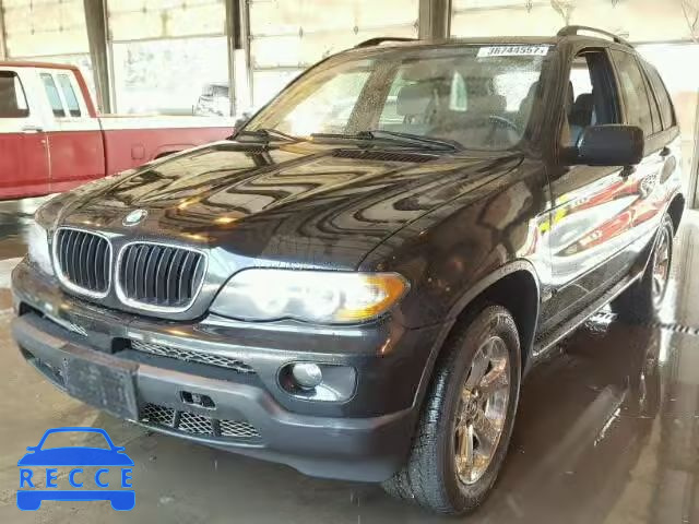 2005 BMW X5 5UXFA13575LY04143 зображення 1