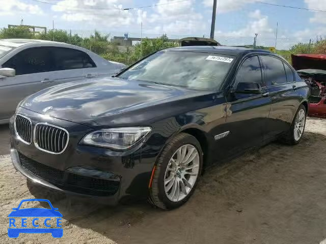 2014 BMW 750 WBAYE8C59ED134688 image 1