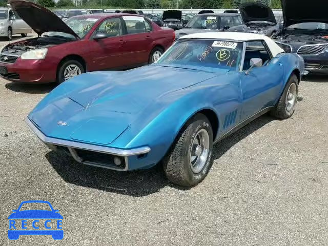 1968 CHEVROLET CORVETTE 194678S425357 зображення 1