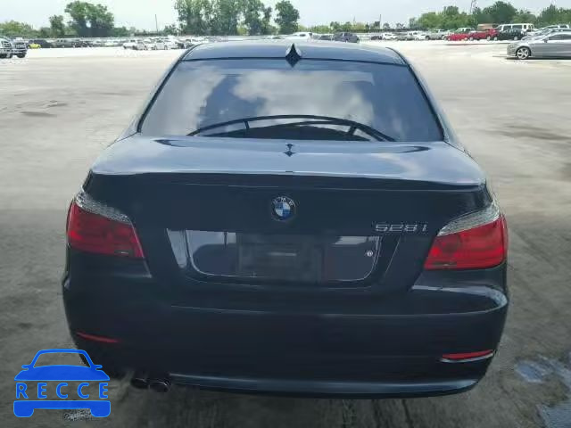 2009 BMW 528 WBANU53519C123653 зображення 8